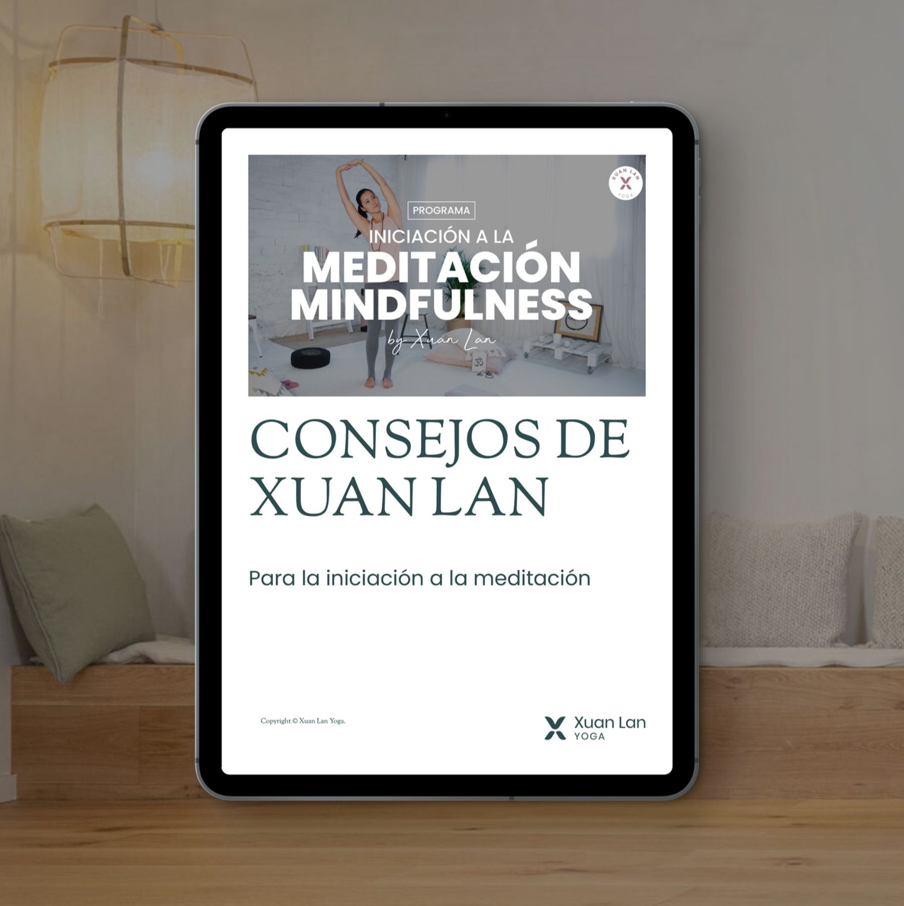MockUp - LP - Iniciación meditación